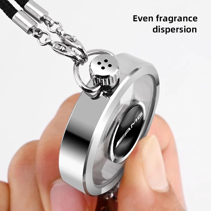 Car Perfume Pendant Air Freshener Hanging Perfume Bottle Diffuser For Benz AMG Sprinter GLC W126 GLS EQB GLK GLE A180 W206 W124