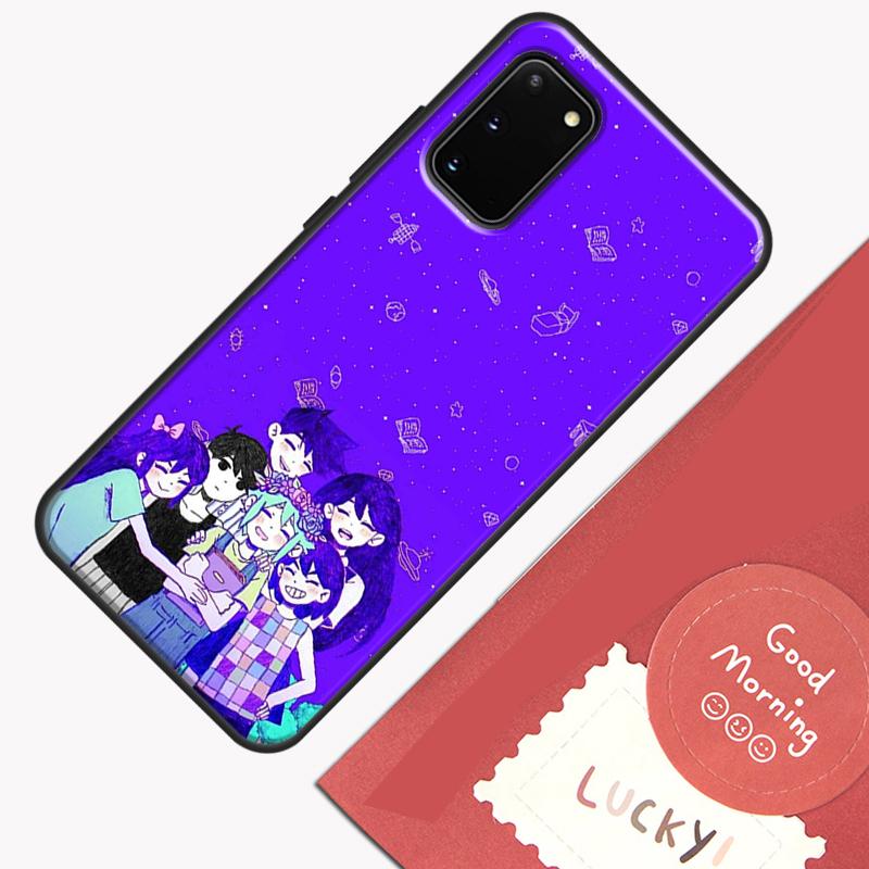 Omori Game Case For Samsung Galaxy S22 S21 S23 Ultra Note 20 S8 S9 S10 Note 10 Plus S20 FE Back Cover