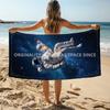 Space Astronaut Galaxy Beach Towel Patterned Sunscreen And Windproof Suitable For Swimming Pool Camping Travel Blanket