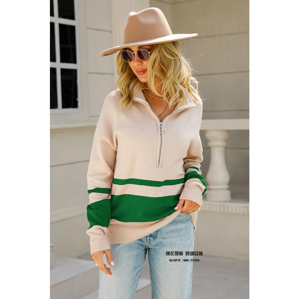 2025 Spring New Women's Sweater Cover Knitted Sweater Large Size Long Sleeve Sweater Women