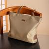 Oxford Tote Bag Women's Large Capacity Shoulder Bag Fashion Shopping Top Handle Zipper Handbag