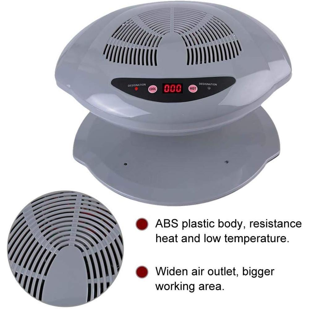 Nageltrockner Nagelfön Föhn mit automatischer Heiß- und Kaltluftfunktion Nagelwerkzeuge Geeignet zum Aushärten von Finger- und Zehennägeln