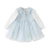 DAVE & BELLA Girls' Spring Mesh Princess Dress