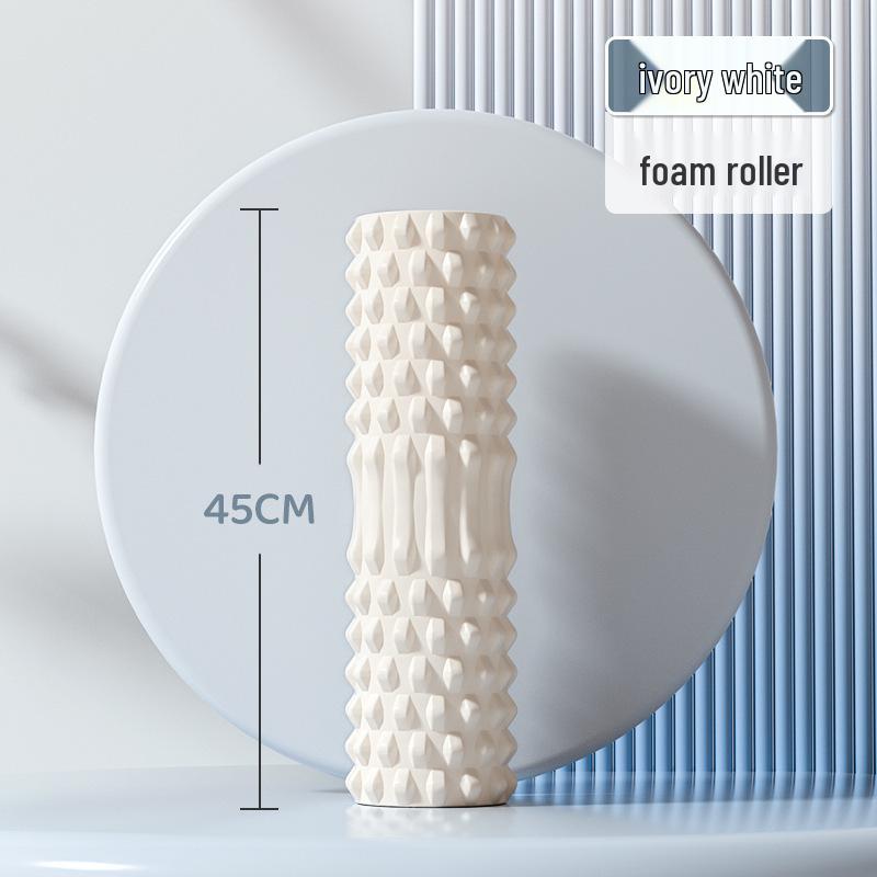 Professional Foam Roller for Muscle Relaxation and Leg Slimming - Wolf Tooth Massage Roller for Yoga and Fitness