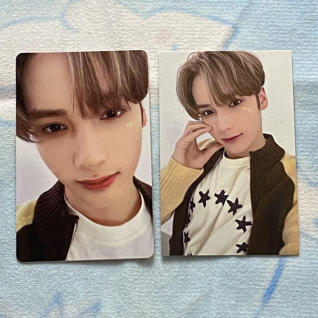 

[USED] TXT Hueningkai MOAZONE Fan Live FC Trading Cards (2 Cards)