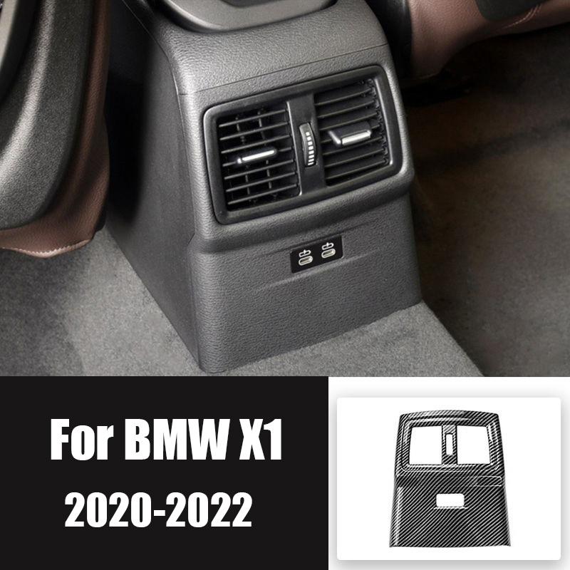 For BMW X1 X3 X5 2020-2025 Rear Seat Protector Cover Net Rear Air Vent AC Cover Decor Modification Conditioning Car Accessories