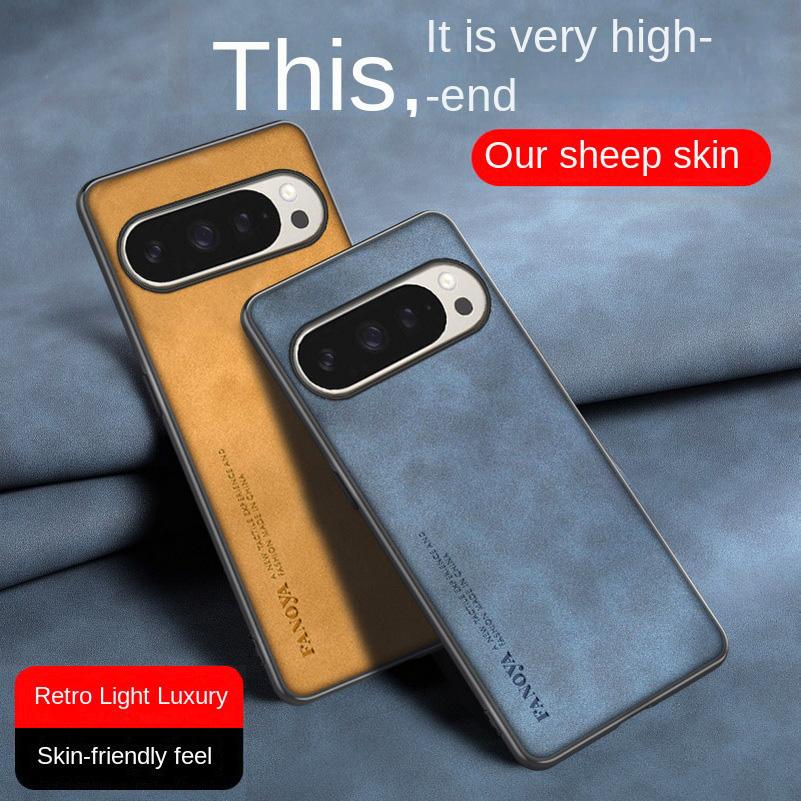 Plain Leather Comfortable Suede Case For Google Pixel10 Pro XL Pixel 10 Pro 9A 9 Pro 8A 8 7a 7 Pro 6a 6 XLLens Protect Cover