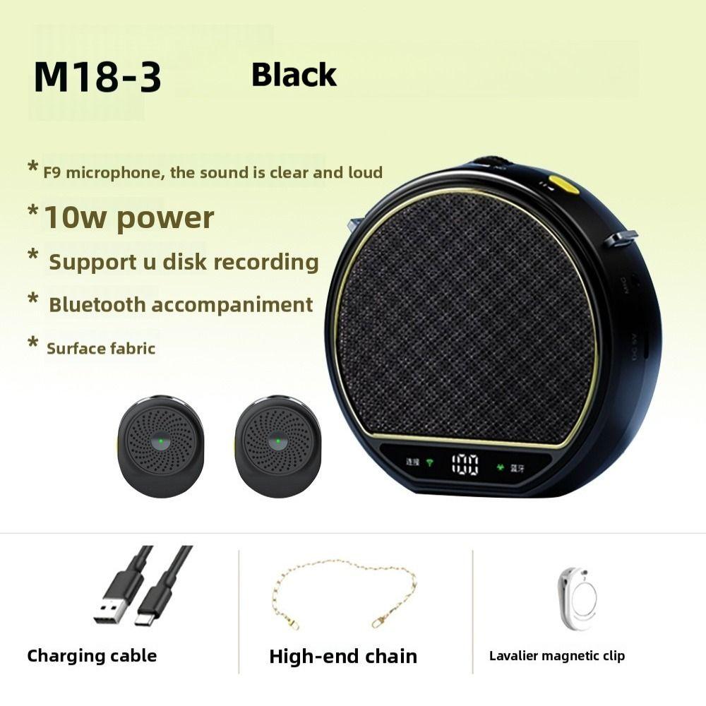 DSP Noise Reduction Portable Lavalier Microphone Rechargeable Lapel Microphone  Teacher Gifts