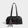 2024 Fall/Winter New Niche Design Handbag Fashionable Shoulder Underarm Bag High-End Commuting Boston Women's Bag