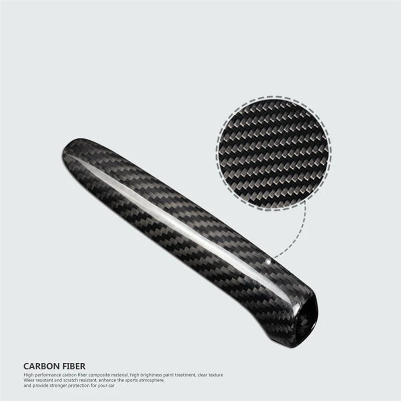 C-Convenient-Car Carbon Fiber Hand Brake Cover Hand Brake Grip Case Shell Trim For Honda Civic 2012-2016 Spare Parts Handbrake S