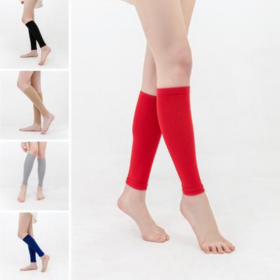 Manica a Compressione per Polpaccio Traspirante Uomo Donna Calzino Senza Piedi Elasticizzato Corsa Calcio Atleta Manica a Compressione per Gamba