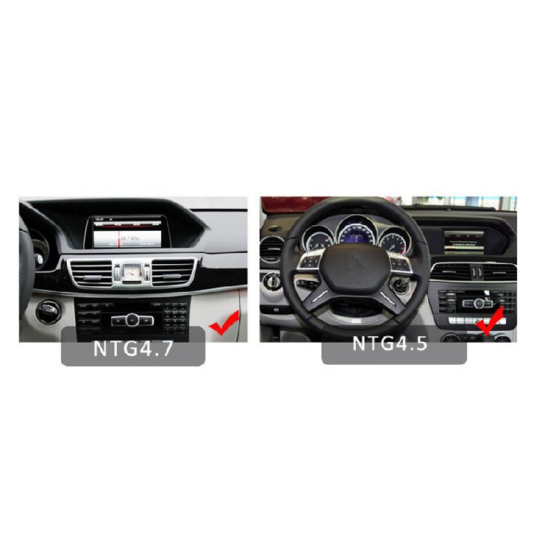 For Mercedes Benz Reverse Parking Decoder Front Rear Camera Original Display