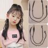 Children's Hair Accessories Wigs Twisted Braids Girls 'clips Imitation Boxing Ponytail Fake Headwear