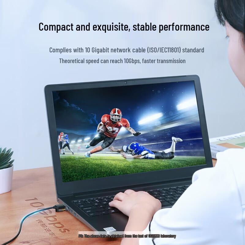 Ugreen Cat7 Pure Copper 10 Gigabit Shielded Ethernet Cable