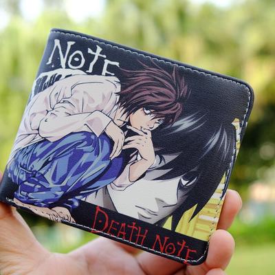 Anime DEATH NOTE L Portafoglio in pelle PU con monete Fantastico