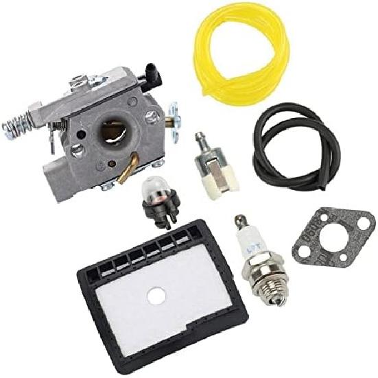 (New) Carburetor Tune Up Kit Compatible with Echo CS3450 CS3400 CS3000 Chainsaw Carb WT-402 CS3000, CS3400, CS3450, CS3000,12300139136, 12300139135,