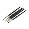 Borrence 5Pcs Rubber Silicone Tip Paint Brushes for Watercolor Oil Painting Shaping Carving Tool Sculpture Polymer Clay Tools