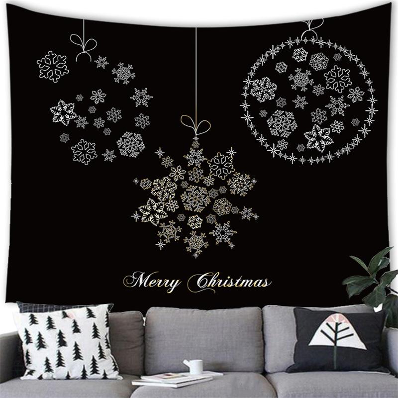 Merry Christmas Celebration Party Tapestry Wall Hanging