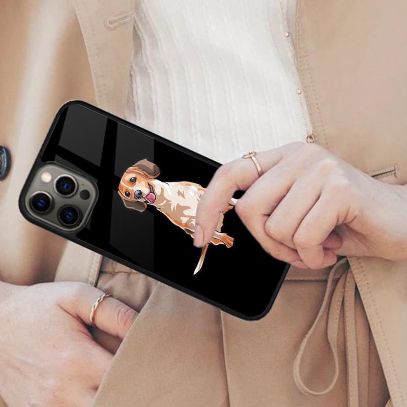 Beagle Dog Animal Magnetic Phone Case For APPLE iPhone 17 Air 16 14 13 12 Pro Max 15 Plus Wireless Charge With MagSafe Cover