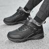 Boots Men Slip On Winter Shoes For Men outdoor Waterproof Ankle Boots Winter Boots Male Snow Botines Black Botas Femininas