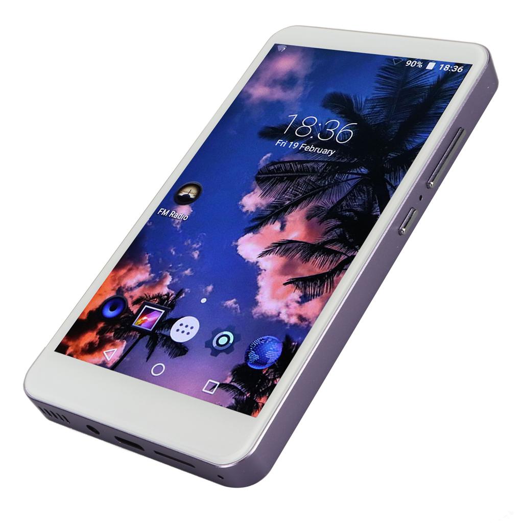5.0 Inch MP4 Music Player Full Touch HD Screen Noise Reduction MP4 Player Portable  5.0 Music Player for FM Radio