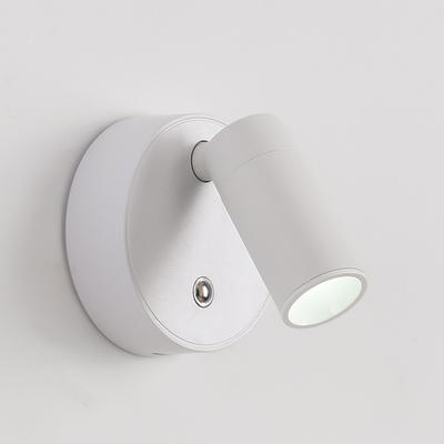 Adjustable Wall Light USB Rechargeable 1800mAh Modern Style Rotation Wall Lamp COB Touch Control Nordic Modern LED Wall Light 3W