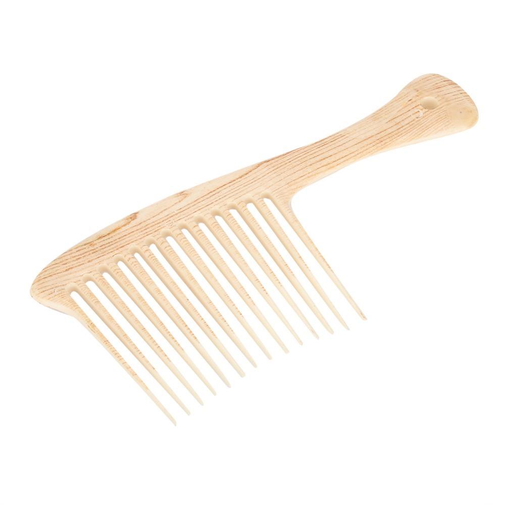 Plastic Material Oil Hair Comb Ergonomic Handle Large Comb Hairstyle Comb  For Styling