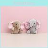 Keychain Plush Elephant Doll Stuffed Animal Toy Decoration Pendant Gift Cartoon
