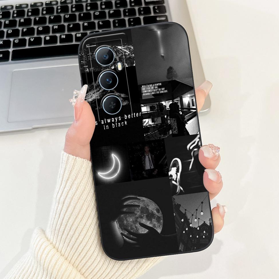 Funda For Realme C65 RMX3910 Back Cover For Realme C65 4G Case Shockproof Luxury Flowers Cute Cartoon Cool Silicone Bumper Coque