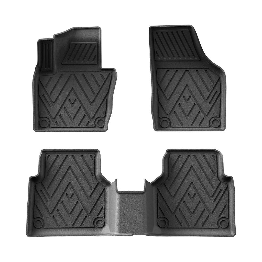2010-2018 Volkswagen Tiguan 3D All-Weather Eco-Friendly TPE Floor Mats