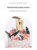 Rose Scented Cylinder Candle - Ideal for Home, Bedroom, Wedding, Festival, and Souvenir