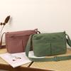 New Shoulder Small Square Bag Summer Light Nylon Bag Large Capacity Women's Messenger Bag