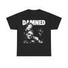 The Damned T-Shirt 1977 Punk Generation X Buzzcocks The Clash The Adverts The Stranglers Dead Boys Unisex Heavy Cotton T-Shirt S-5XL