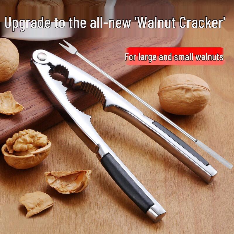 Heavy-Duty Multi-Functional Nut Cracker and Sheller Tool