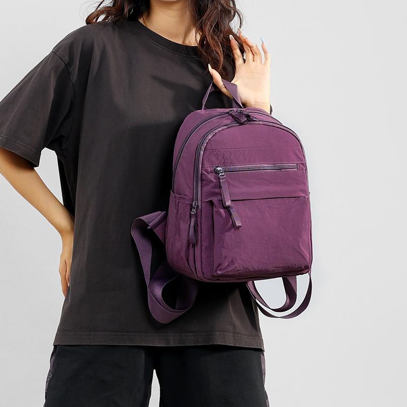 Multi-Pocket Small Backpack Unisex Travel Backpack