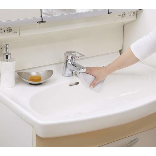 KB Seiren Cleaning Cloth for Mirrors and Bathroom Sinks, Gray, Approx. 29 x 29 cm, Pack of 2, Cleaning God, Made in Japan, S087