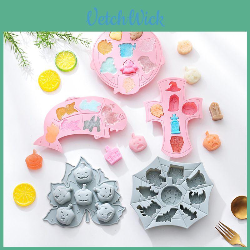 Versatile Homemade Halloween Silicone Cake Mold For Creative Baking And Candy Making