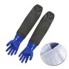 70cm Long Rubber Gloves Non-Slip Drain Cleaning Gloves Full Arm Pond Gloves  Construction