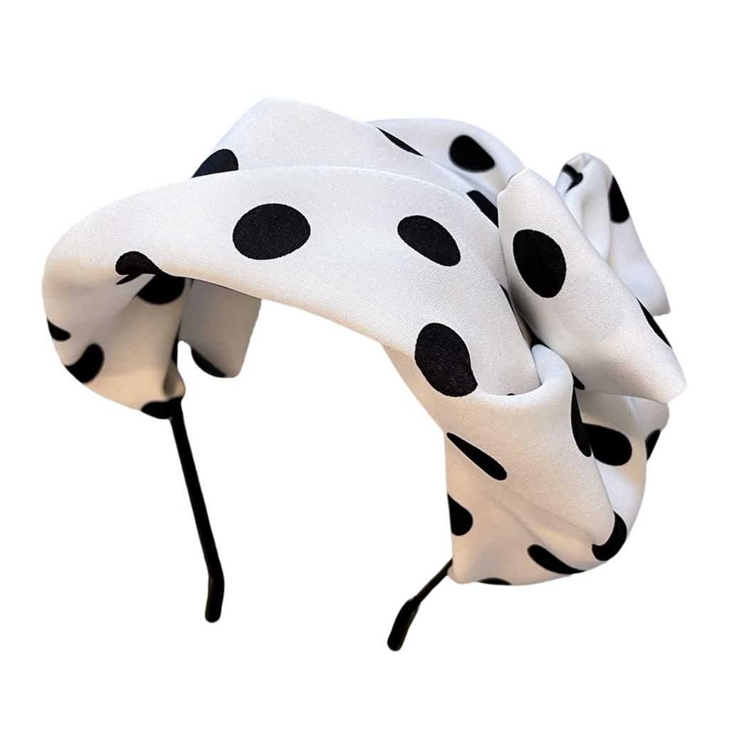 Elegant Muslins Hairband Breathable Half Hat Headbands Women Evening Hair Hoop for Stylish Women