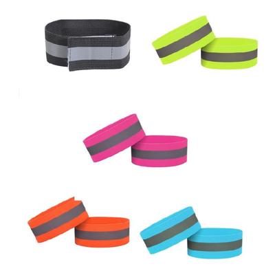 High Visibility Reflective Band for Night Running Walking Safety Tape Bracelet