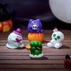 Mini Halloween Geist Mumie Kürbis Mikrolandschaft Kreative Ornamente Miniaturfiguren DIY Heim Desktop Dekoration Geschenke