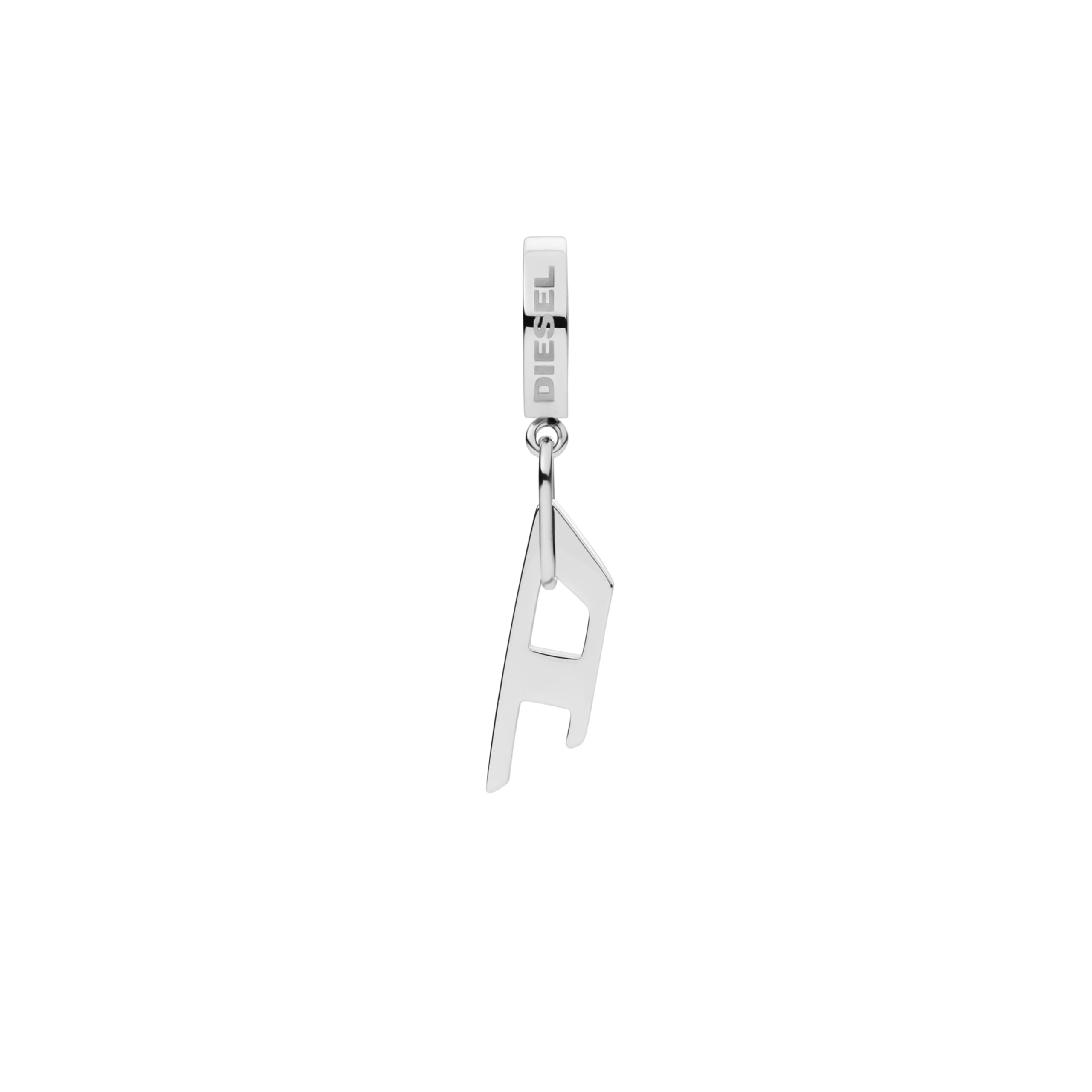 

Diesel Pierce Men s 38mm Silver Stainless Steel Earrings DX1336040, Stainless Steel, No Jewels
