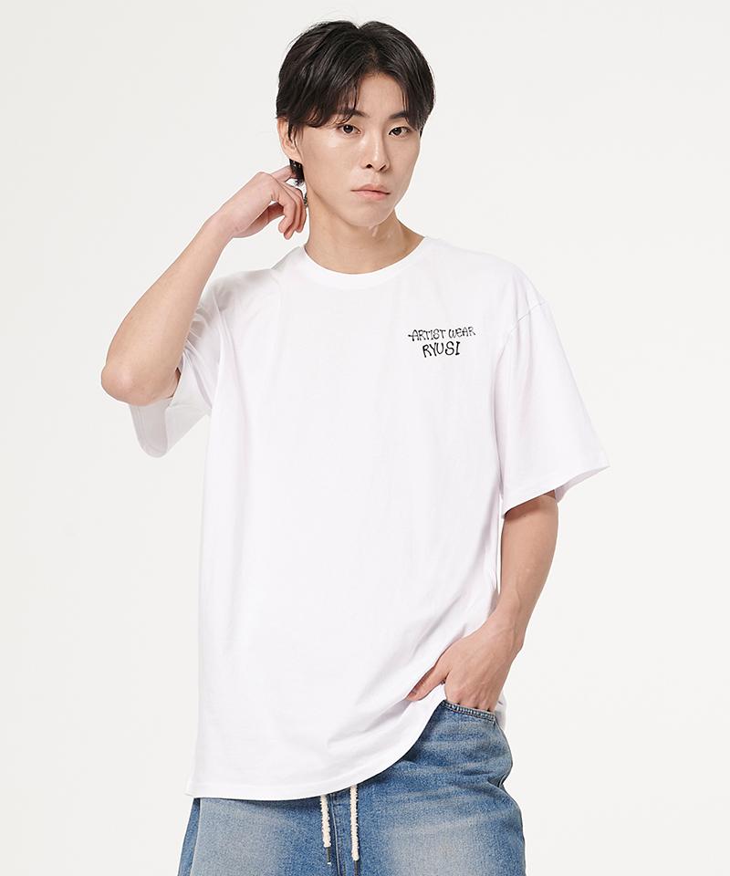 ARTISTWEAR [Atw X Ruysi] Haitai Short Sleeve T-Shirt_Wh