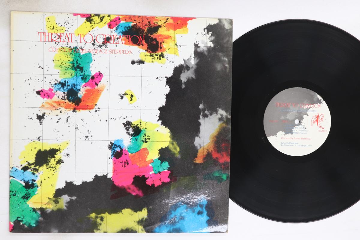

LP Record CREATION REBEL, NEW AGE STEPPERS - Threat To Creation BRED21 CHERRY RED 1981 UK Reggae, Ska & Dub Used