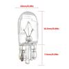 Car Bulb - 10 LED Bulbs Replacement Parts Clear Glass High Temperature Resistant,10 Pcs