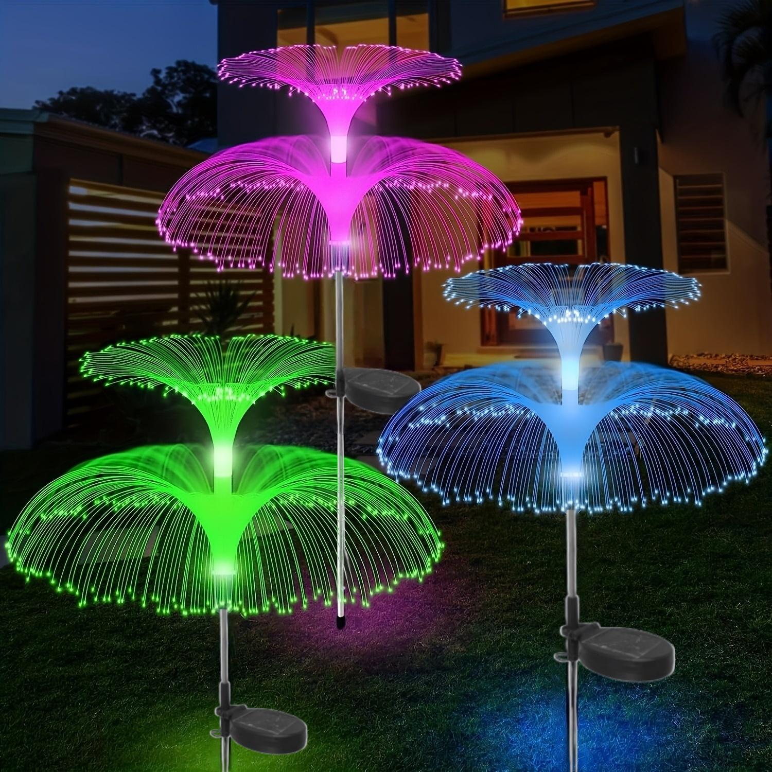

Solar LED Garden Lights Jellyfish Decoration Solar Power Waterproof Outdoor Pathway Solar Lamp Fairy Patio Villa Yard Decor 1PC