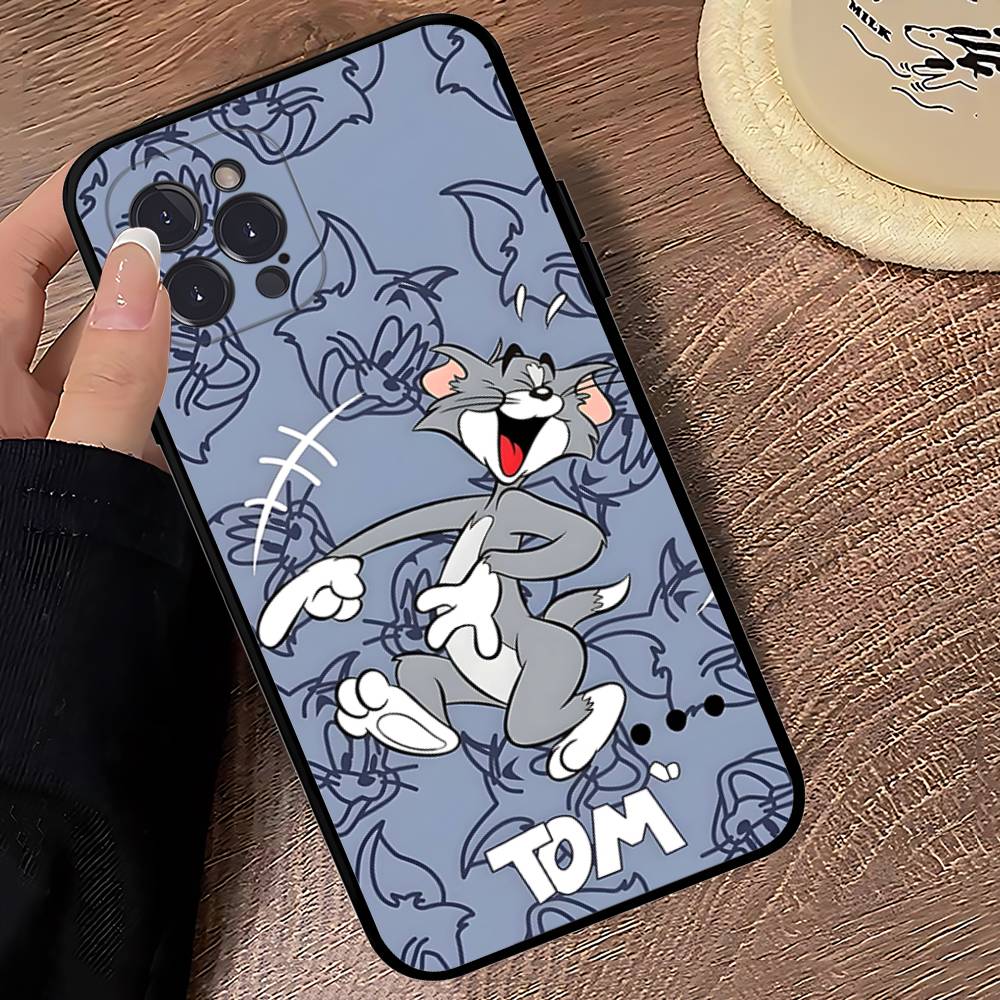 Cartoon T-Toms And J-Jerrys For Iphone 17 16 15 14 11 12 13 Pro Max Plus Case Cute Art Phone Cover