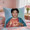 DDamon Salvatore COOL Cushion Cover Square Short Plush Pillow Case Living Room Sofa Home Decor Funda X