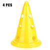 4PCS Football Basketball Obstacle Road Cone with Hole Mark Tube Roadblock