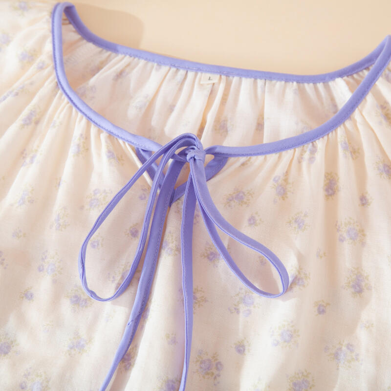 Summer Women's Pajama Ladies' Pajamas Set Short Sleeves+Long Pants Pajamas Spring Sleepwear Homewear Girl's Nightwear